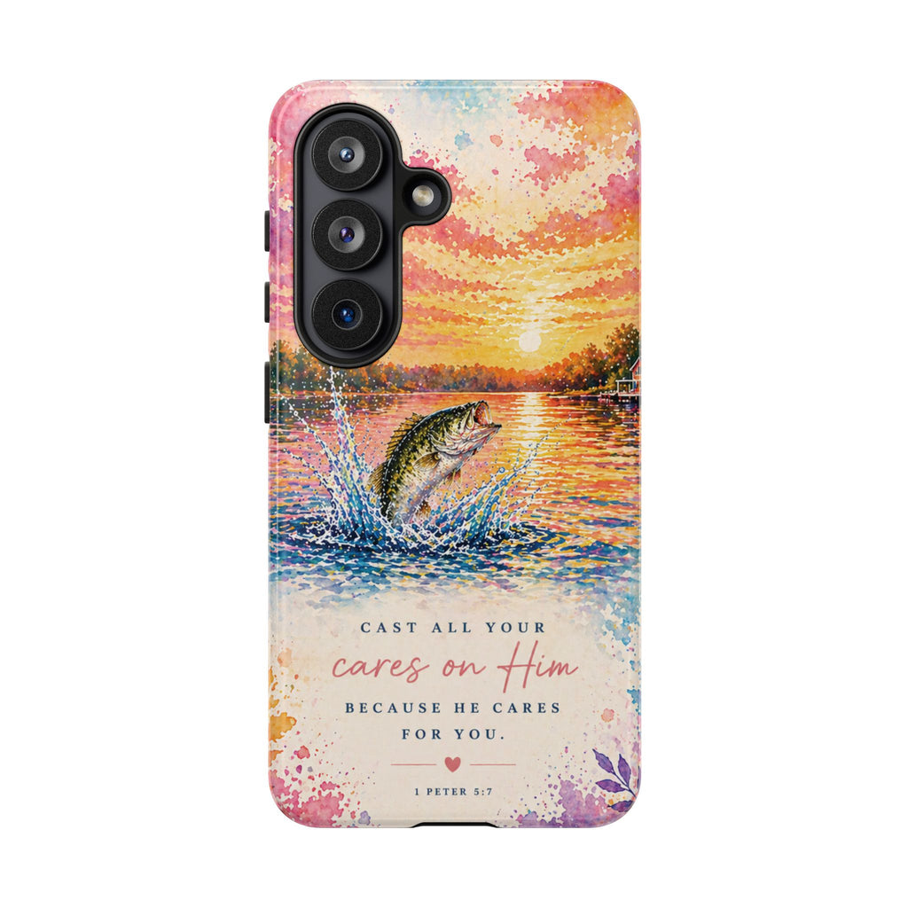 Cast Your Cares - Phone Case