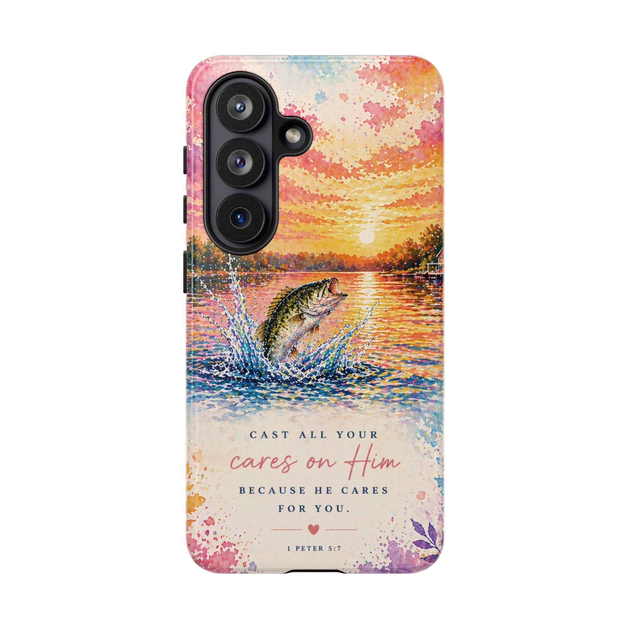 Cast Your Cares - Phone Case