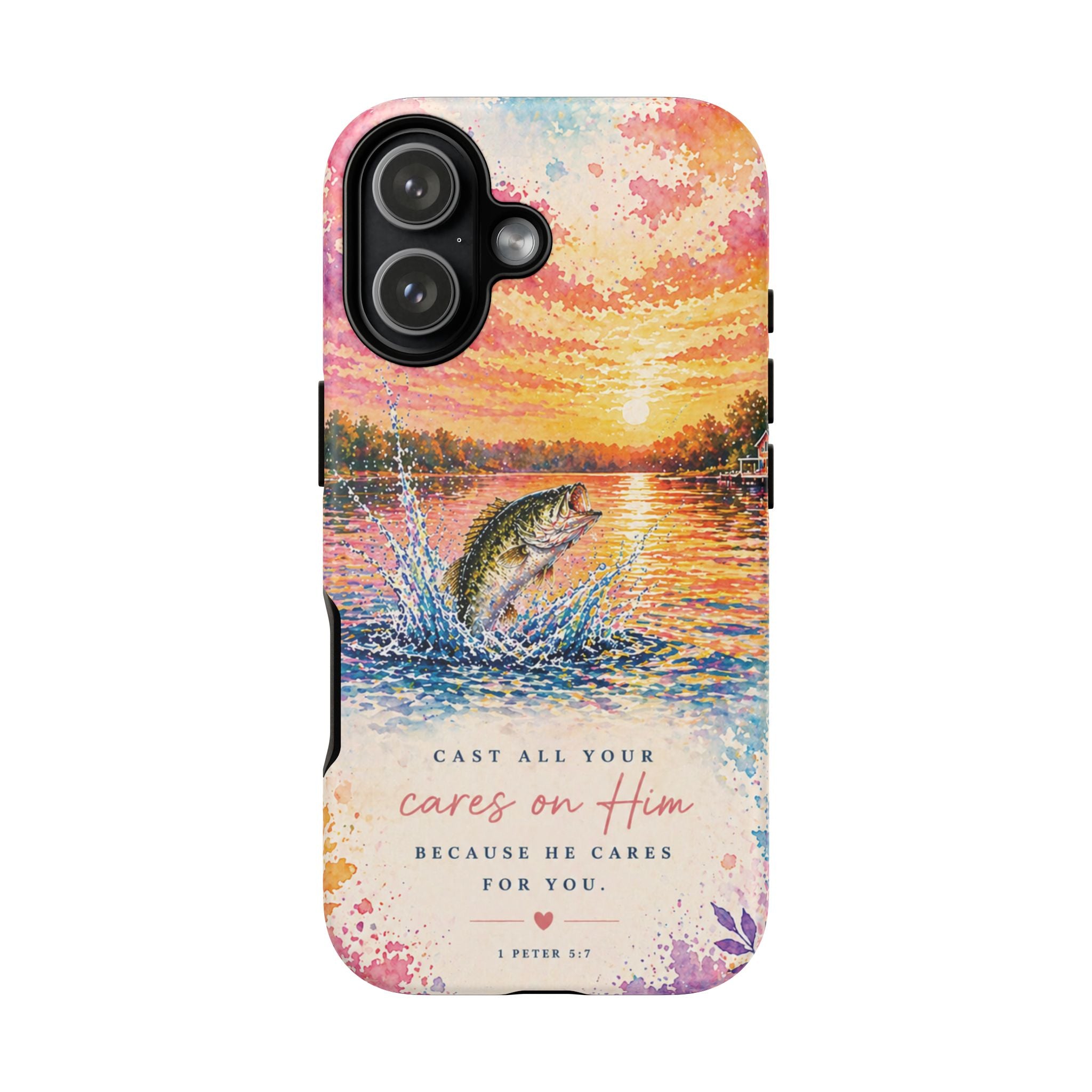Cast Your Cares - Phone Case