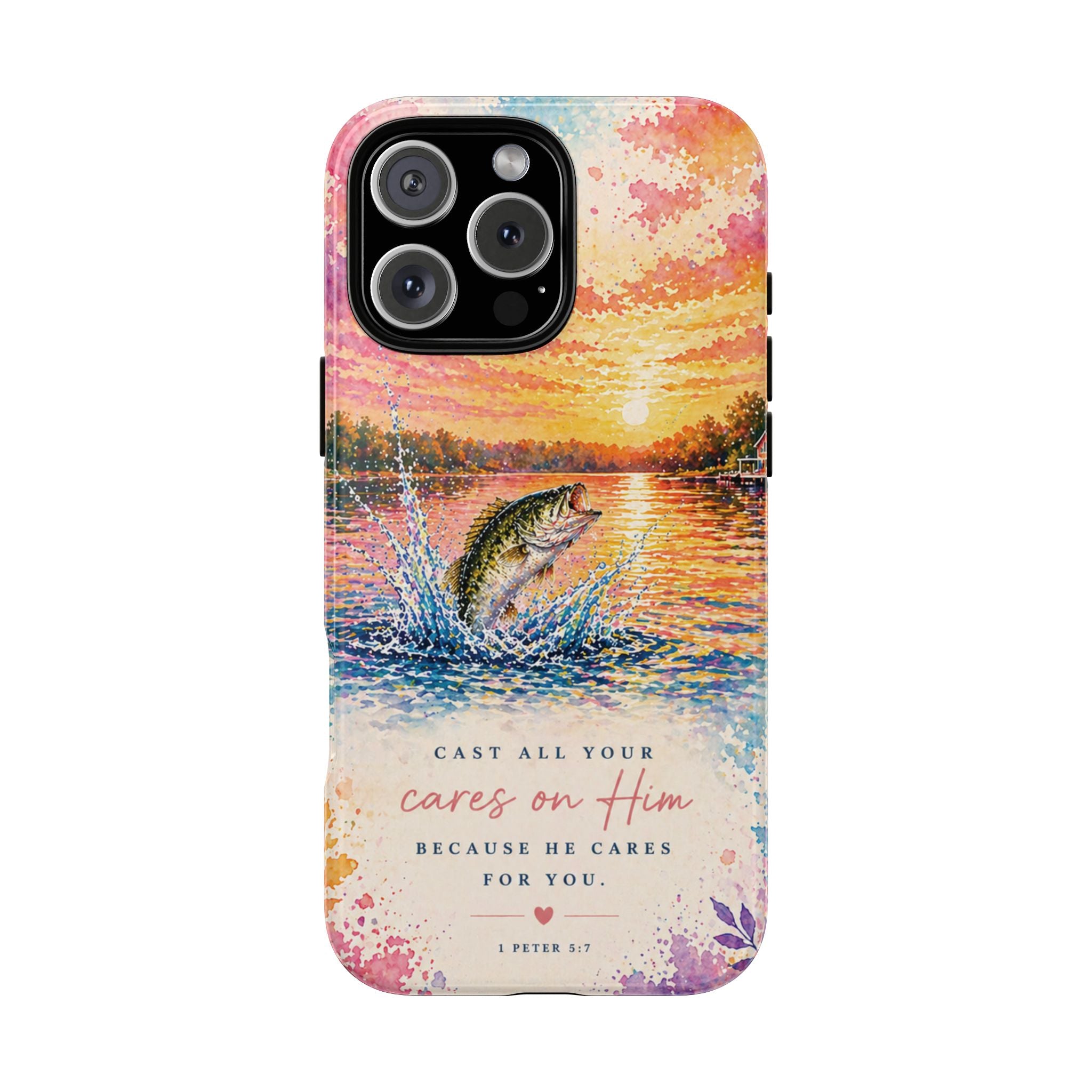 Cast Your Cares - Phone Case