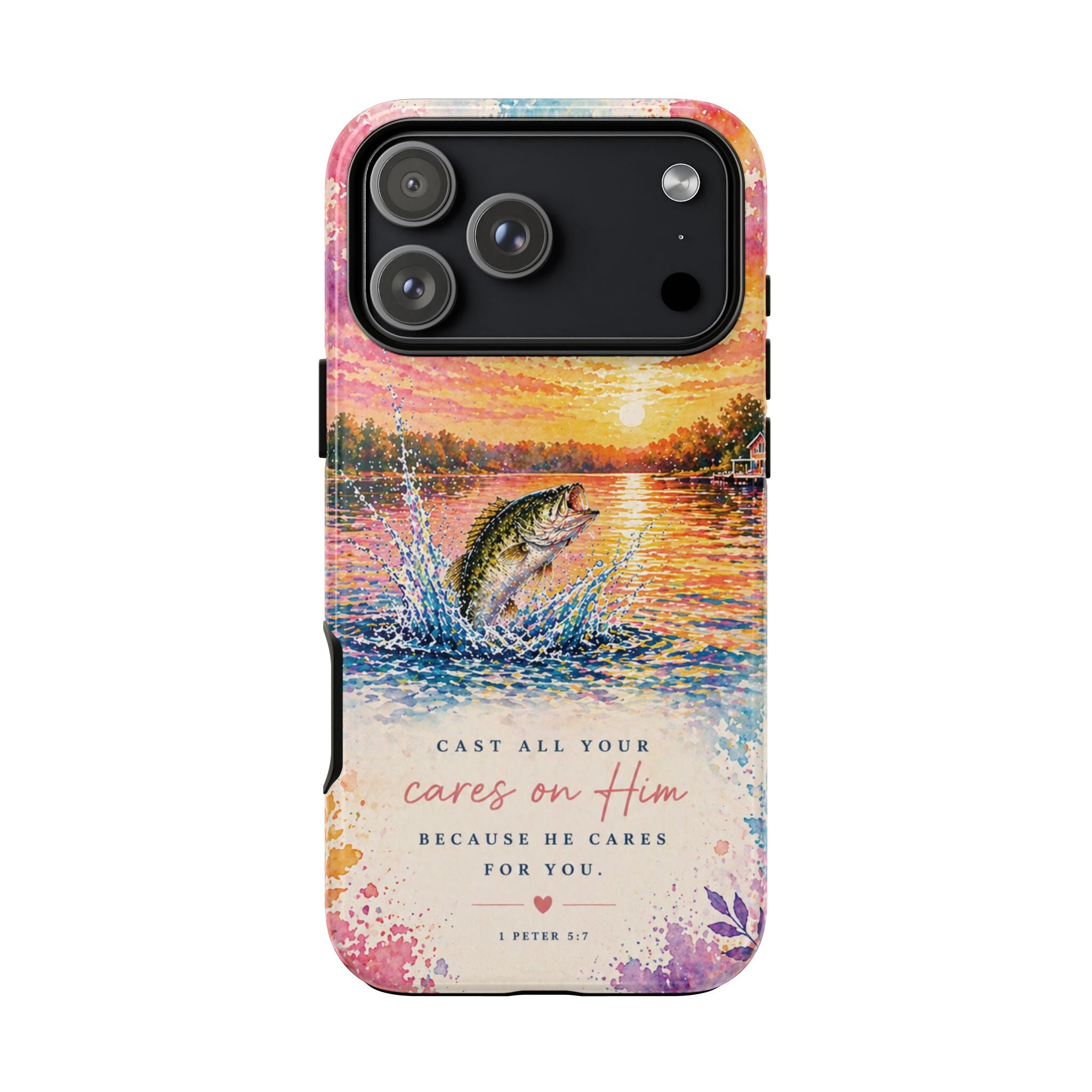 Cast Your Cares - Phone Case