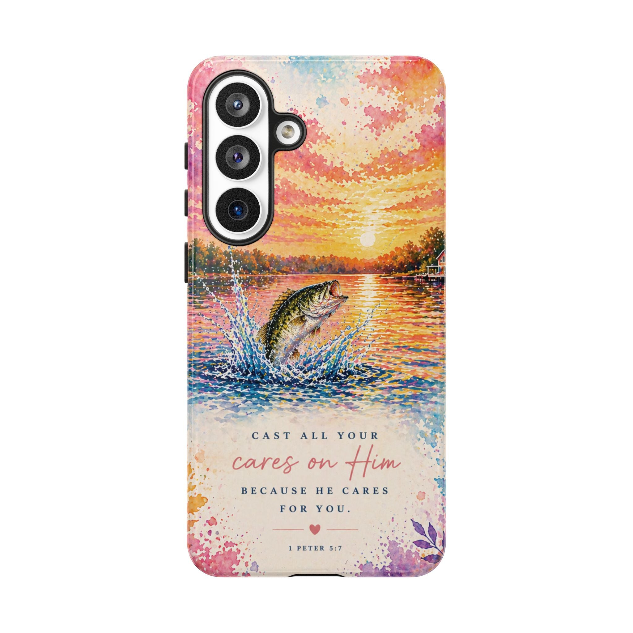 Cast Your Cares - Phone Case
