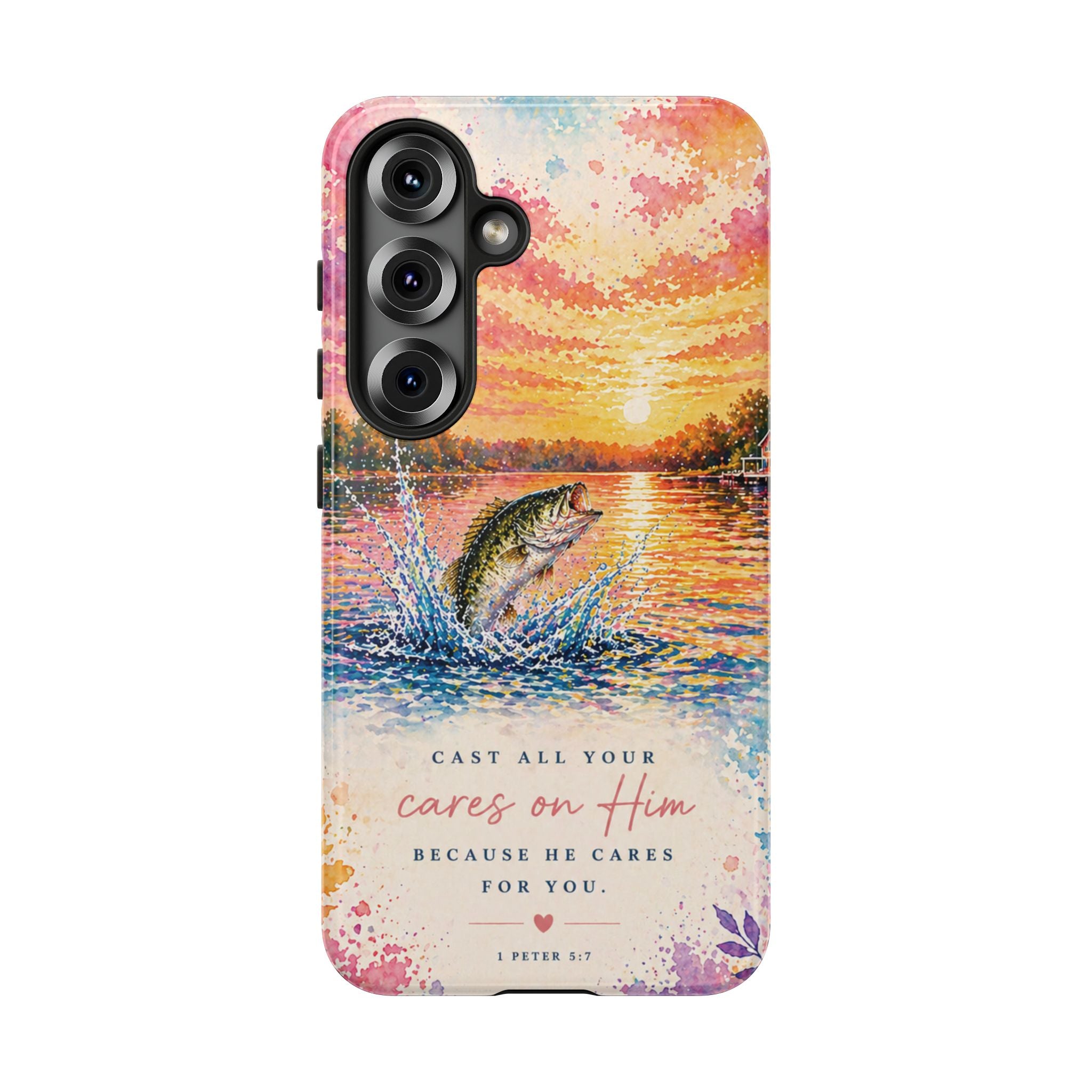 Cast Your Cares - Phone Case