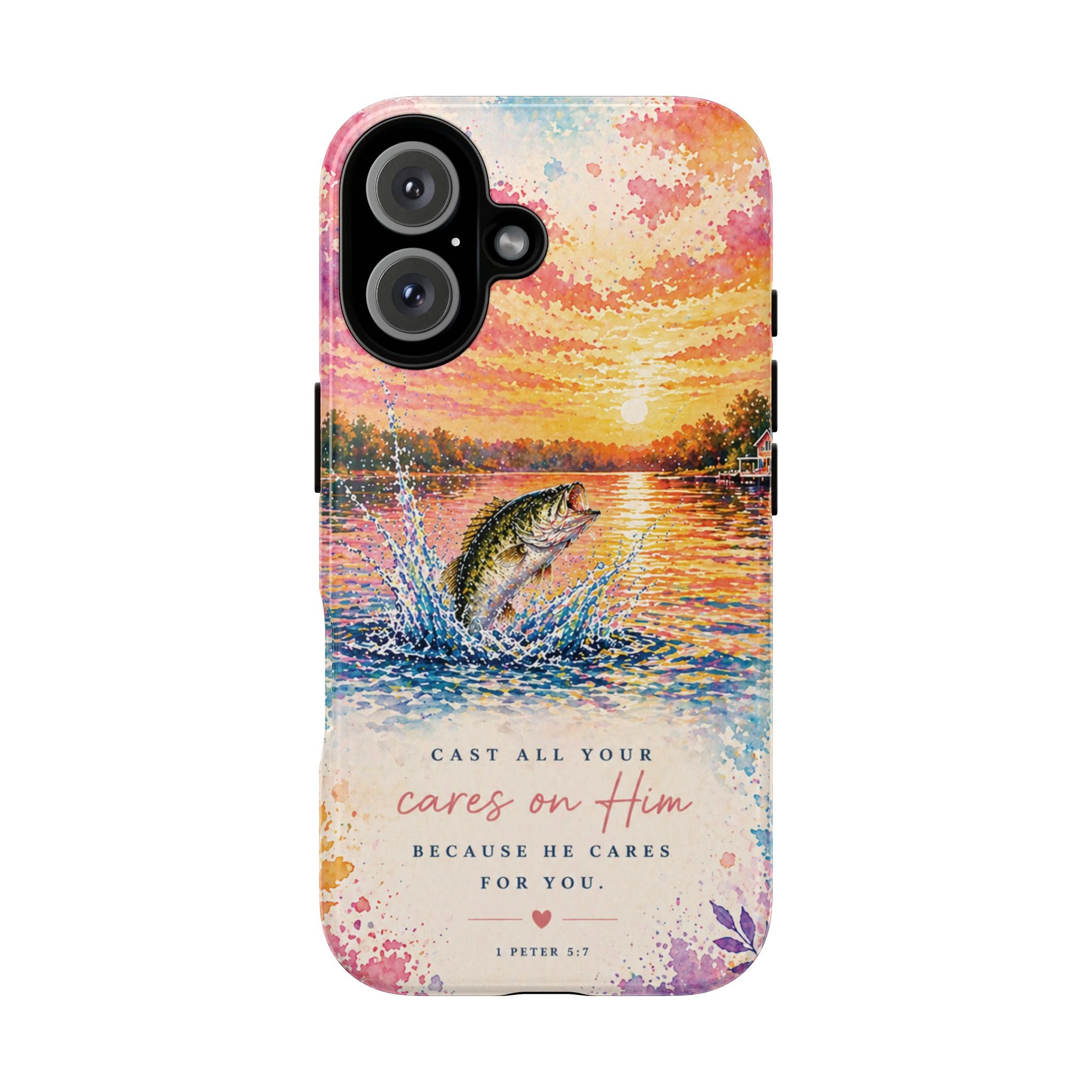 Cast Your Cares - Phone Case