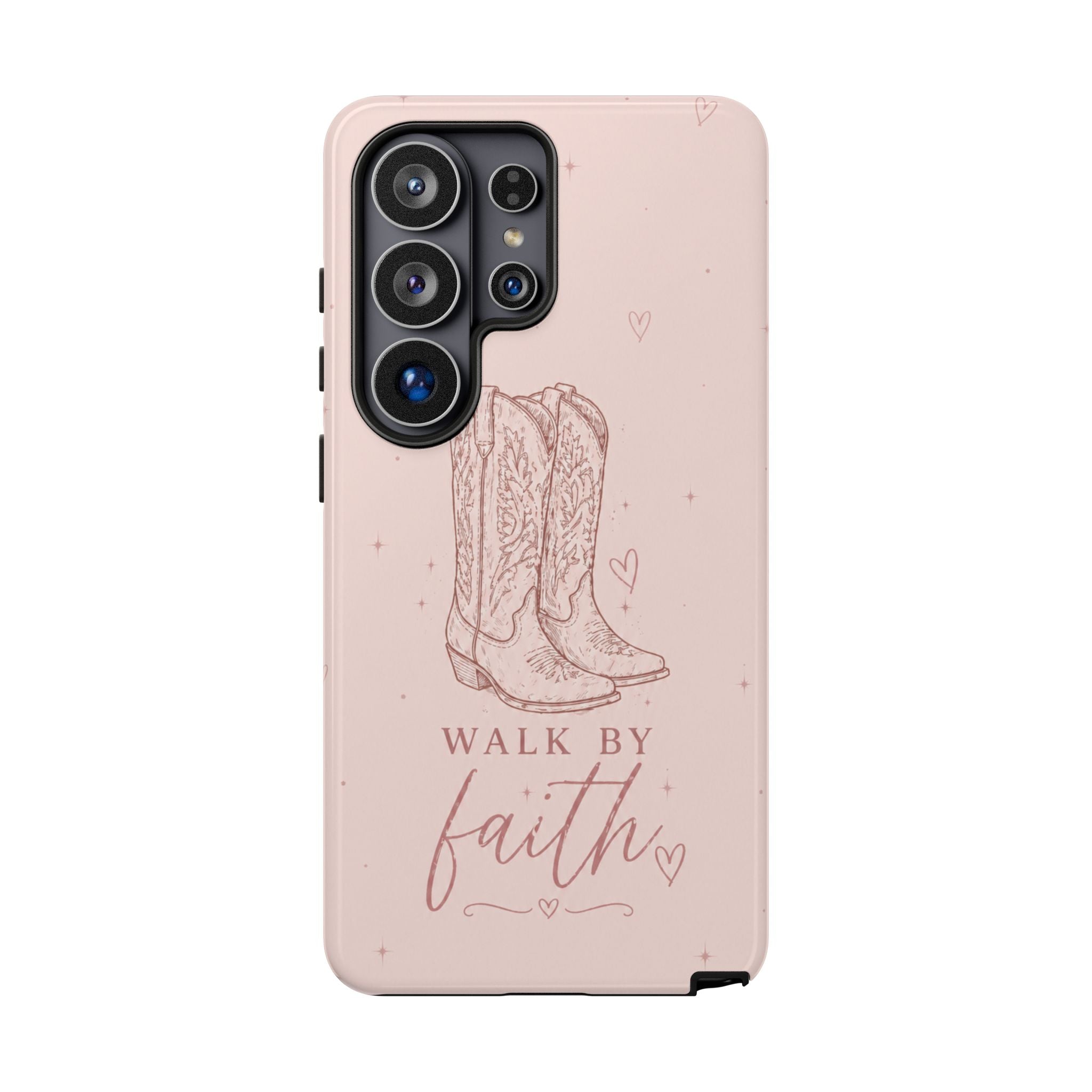Walk by Faith - Phone Case