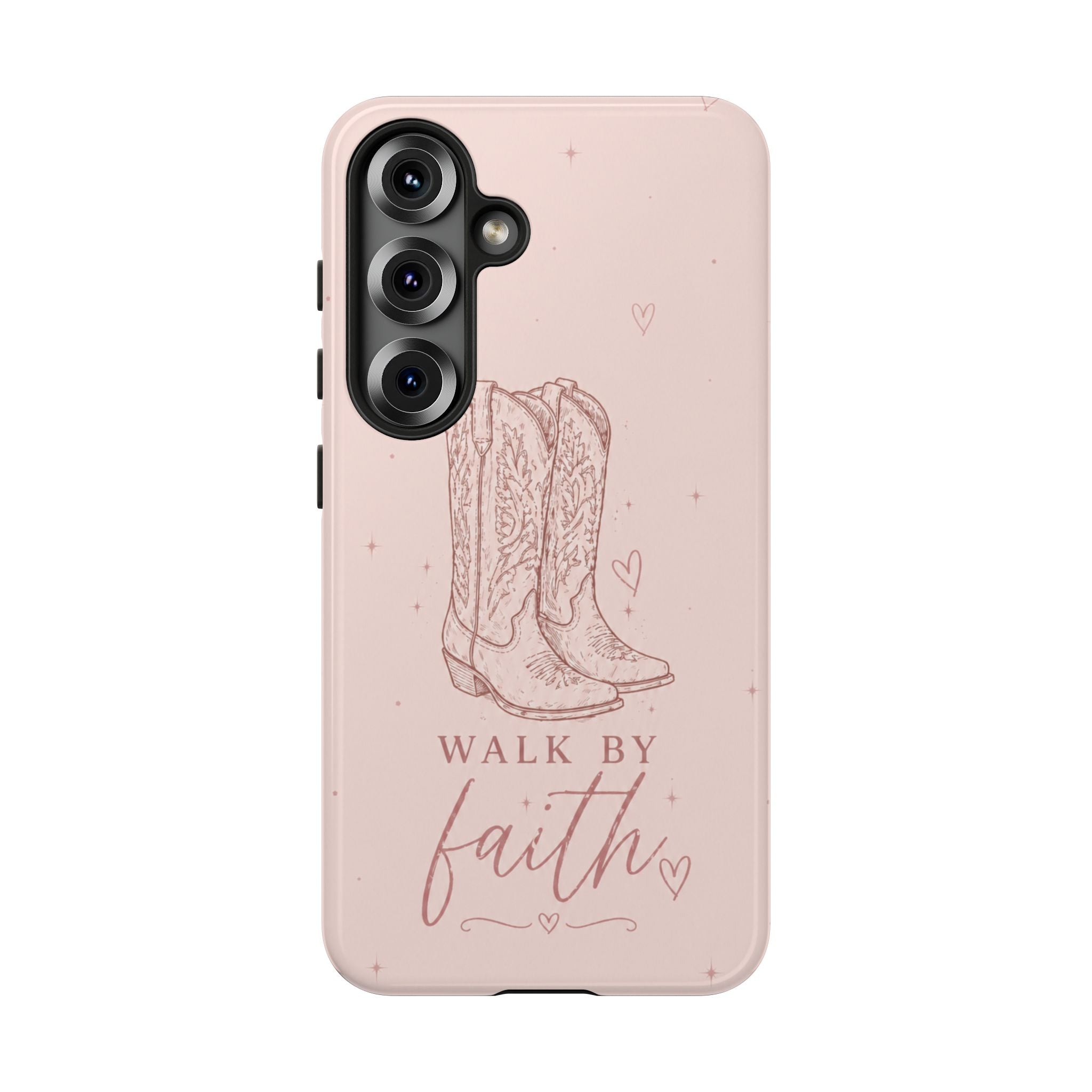Walk by Faith - Phone Case