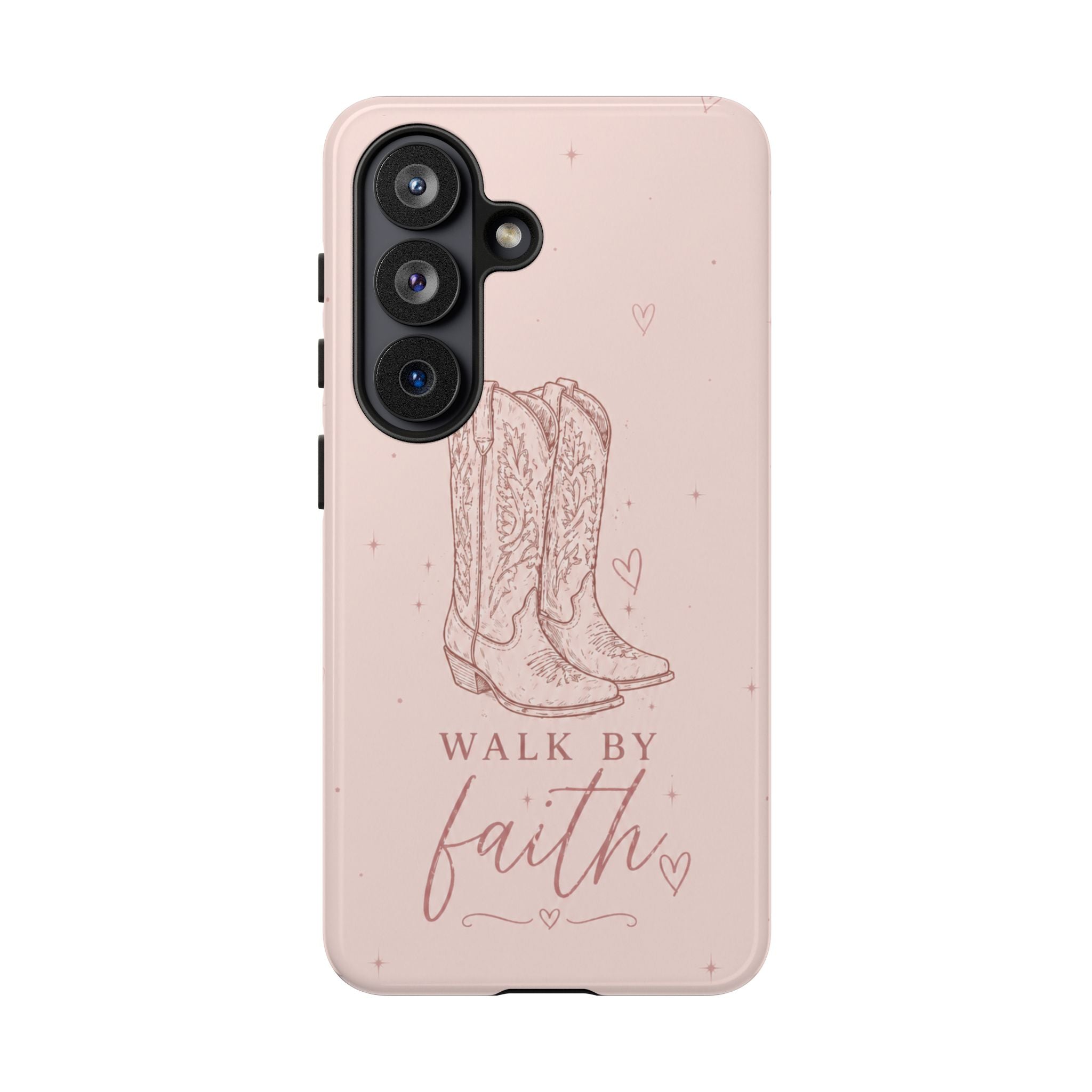 Walk by Faith - Phone Case