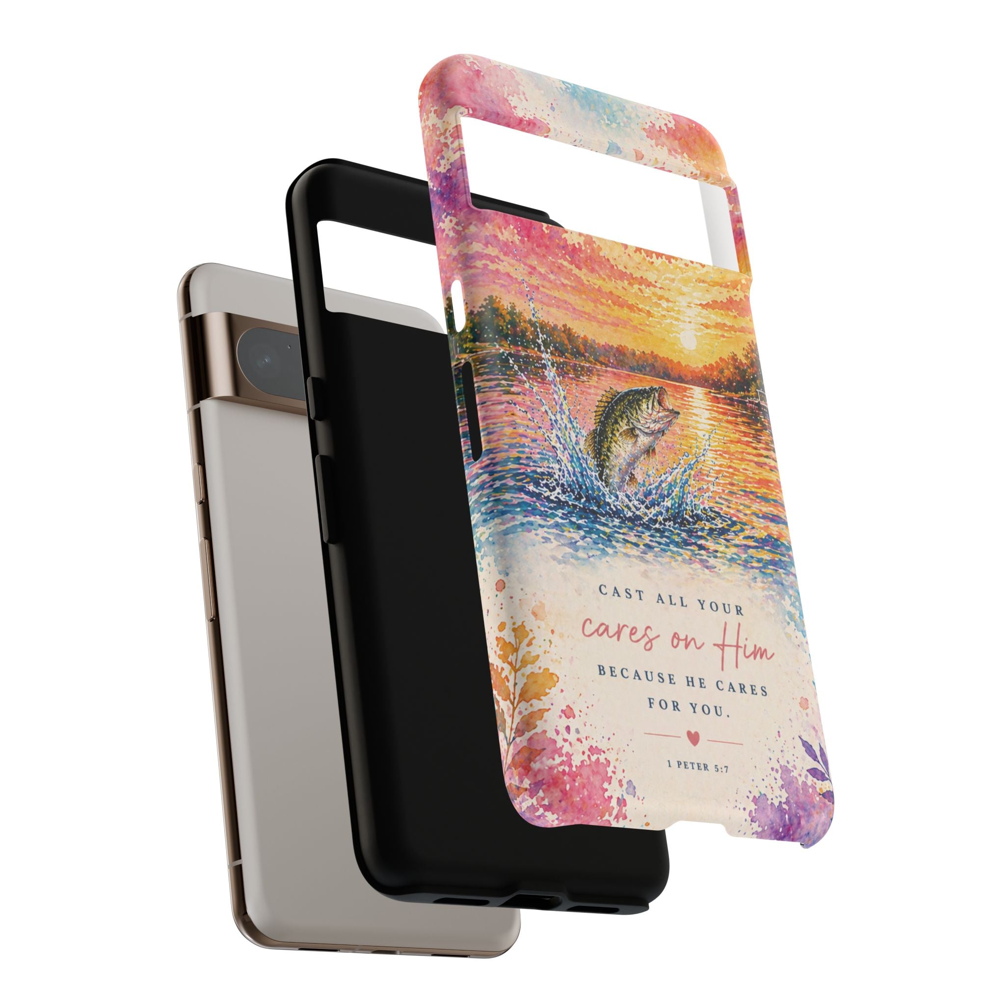 Cast Your Cares - Phone Case