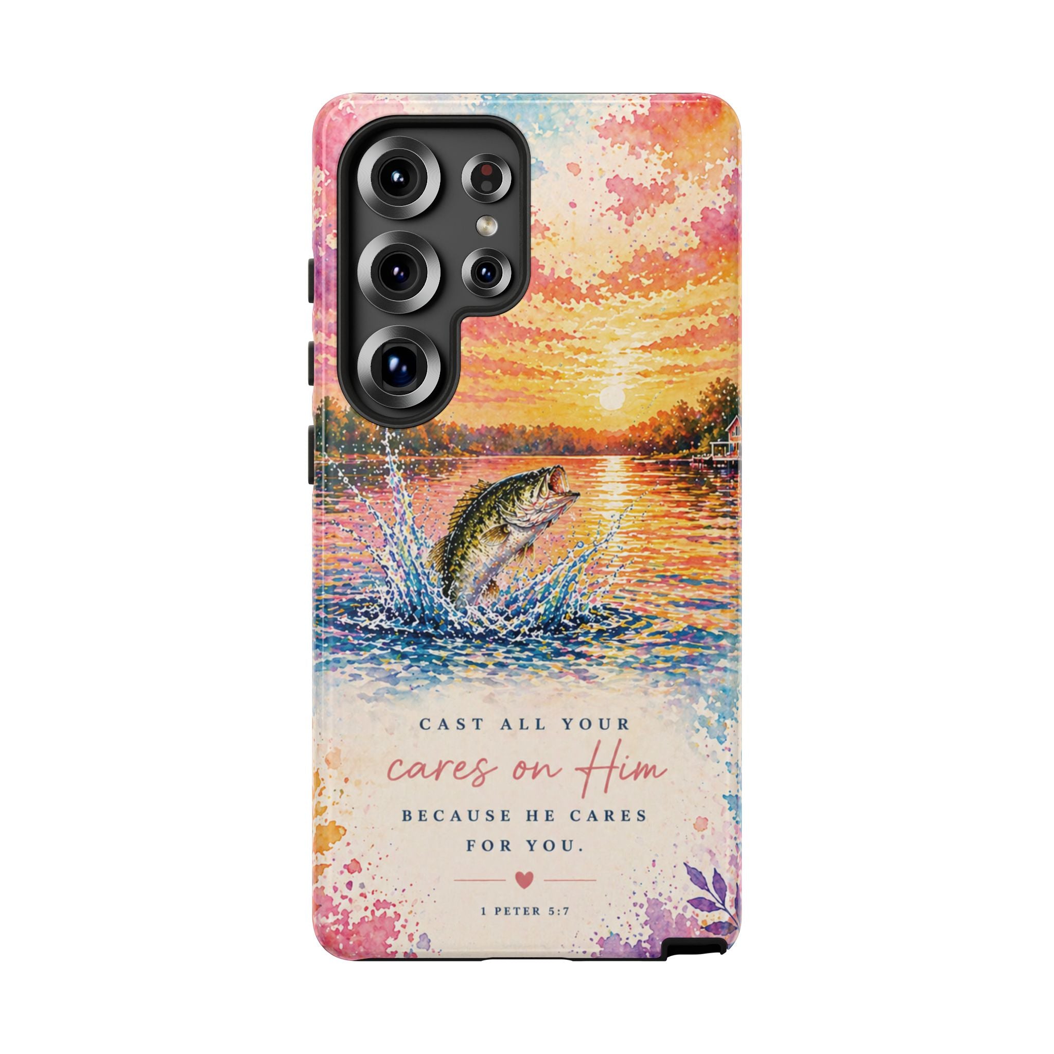 Cast Your Cares - Phone Case