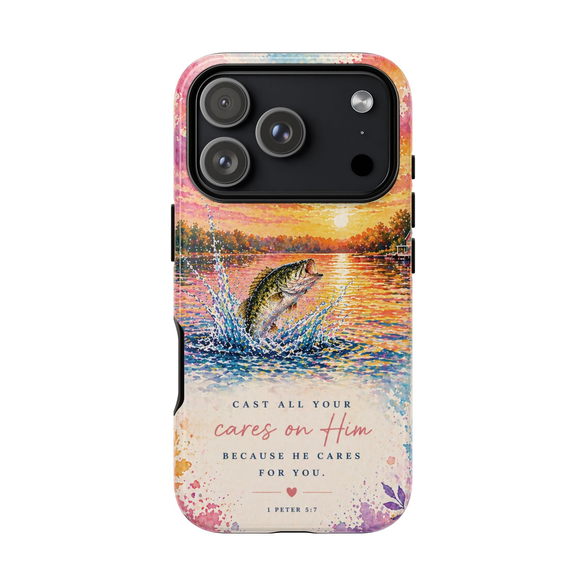 Cast Your Cares - Phone Case