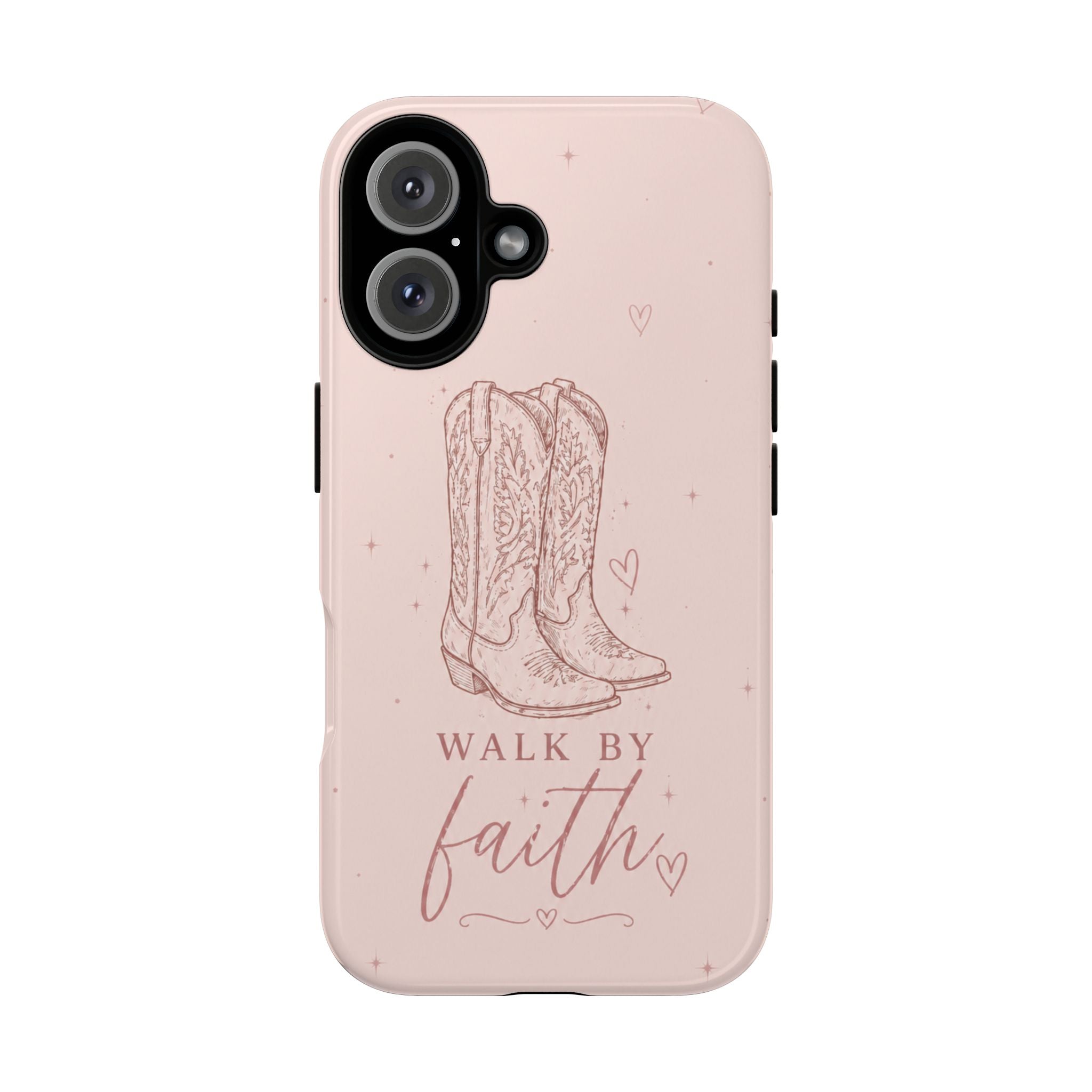 Walk by Faith - Phone Case