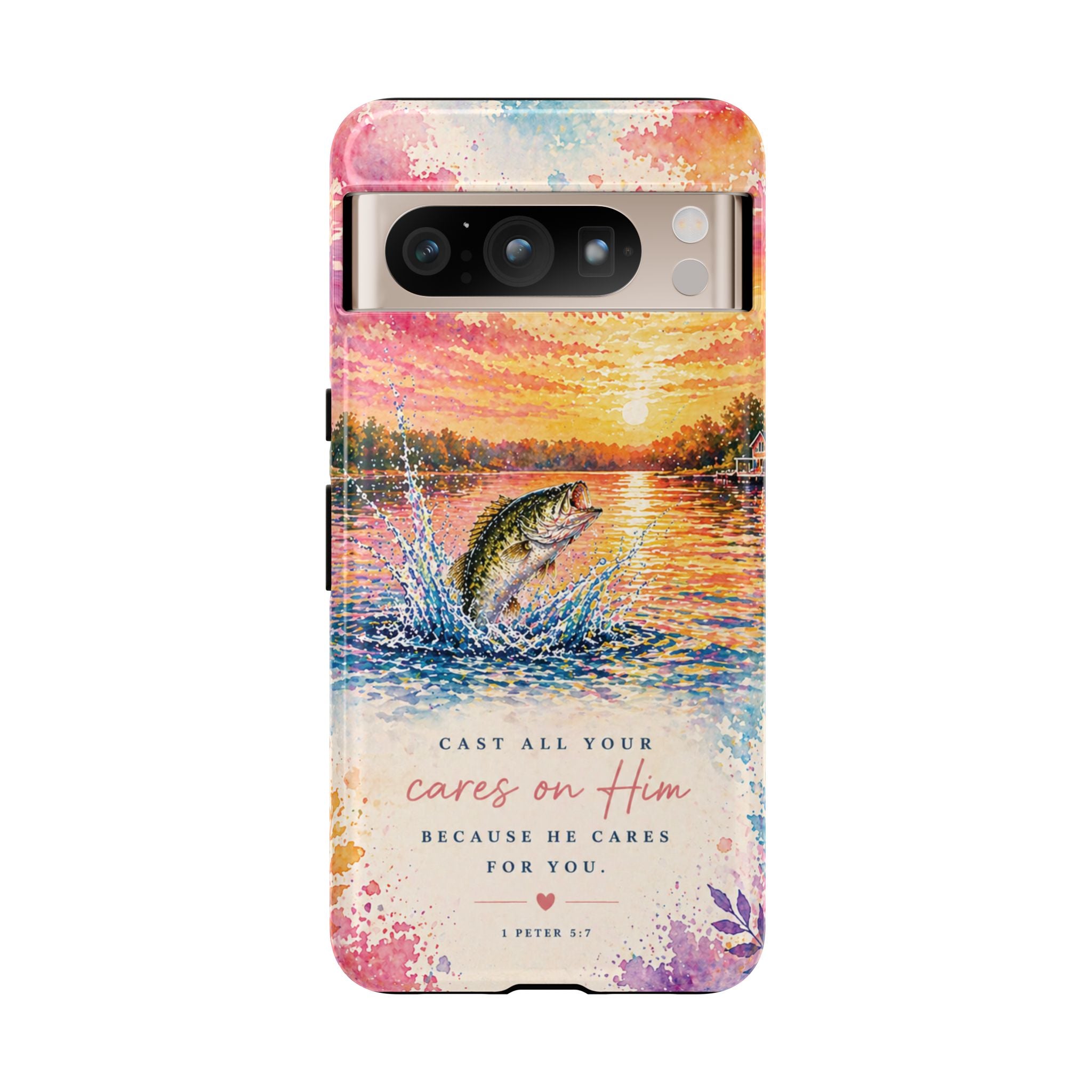Cast Your Cares - Phone Case