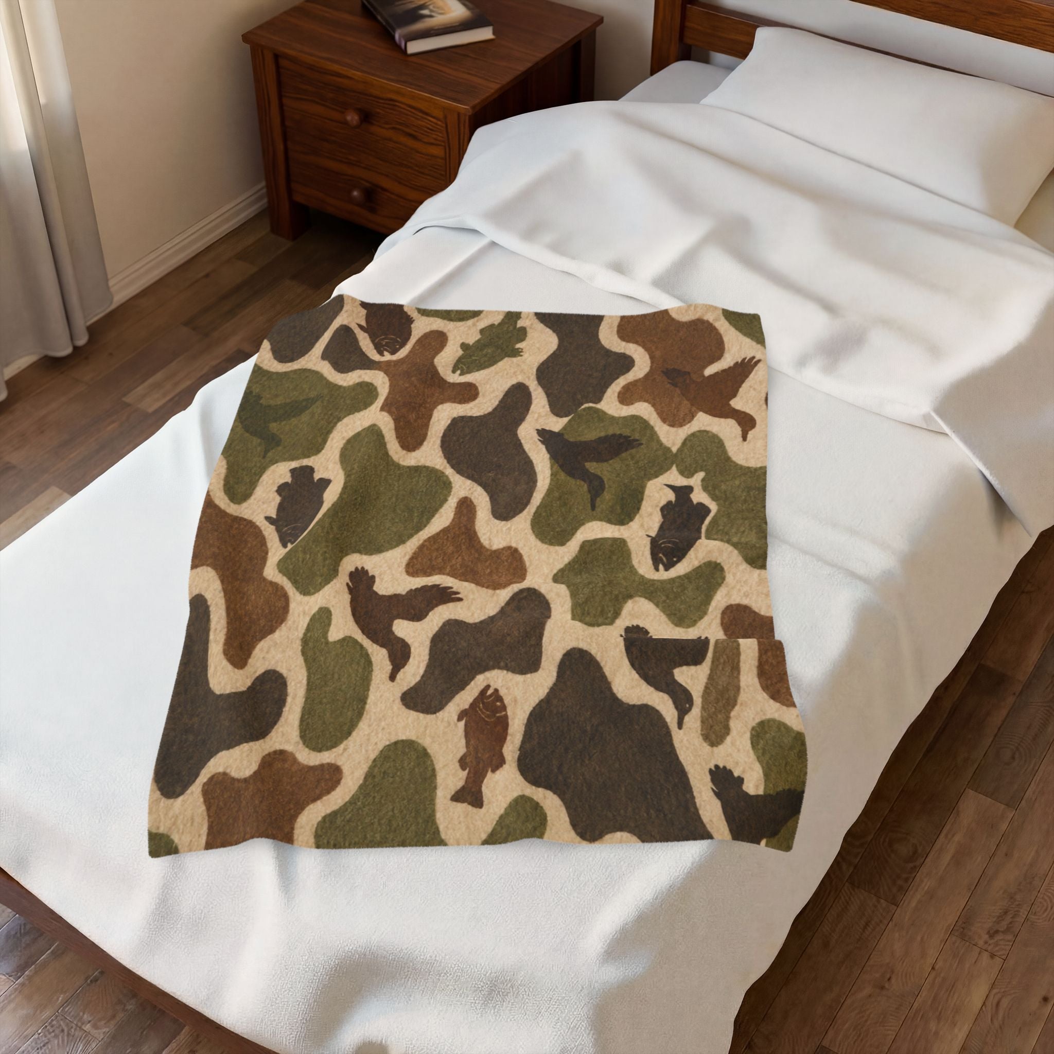 Camo Plush Blanket