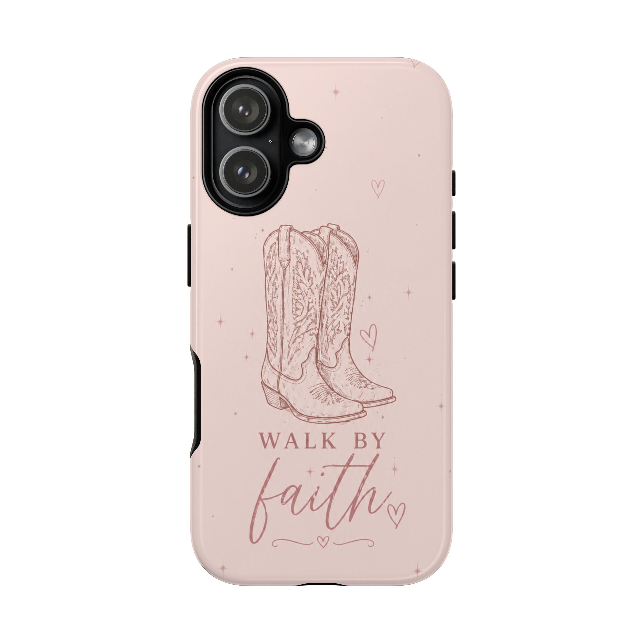 Walk by Faith - Phone Case