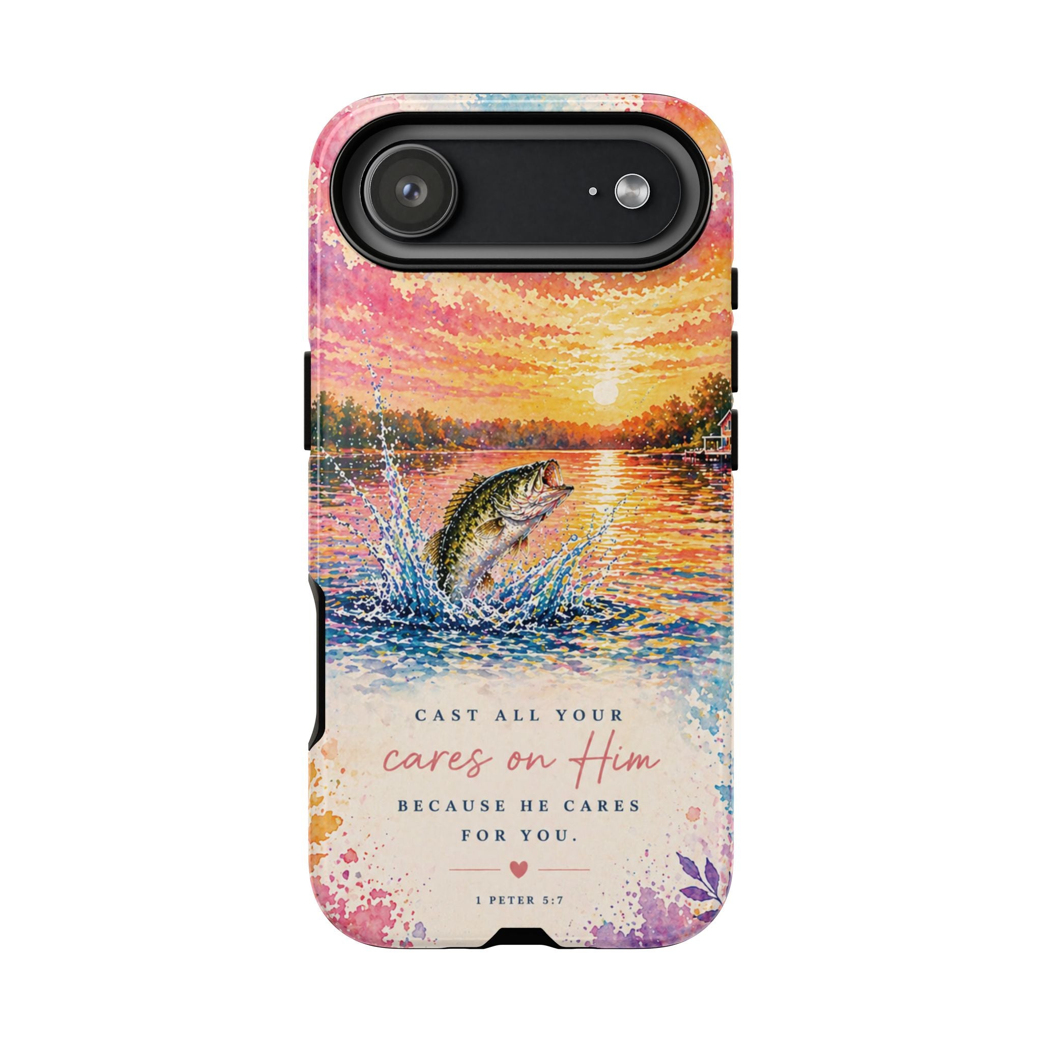 Cast Your Cares - Phone Case