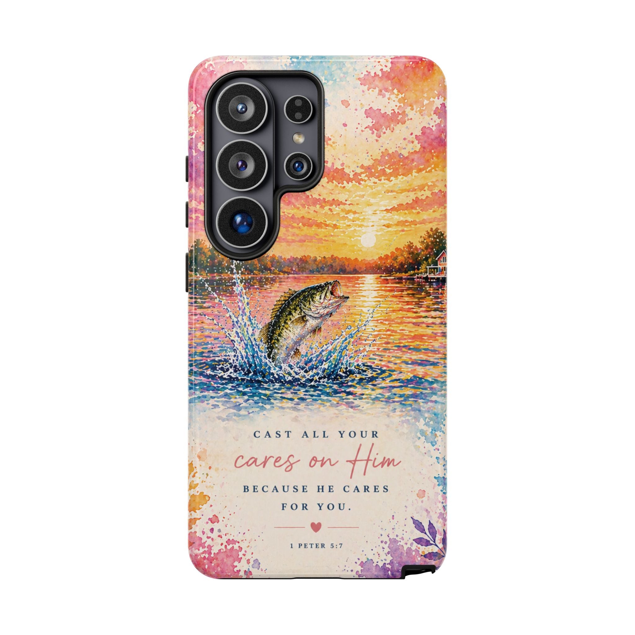 Cast Your Cares - Phone Case