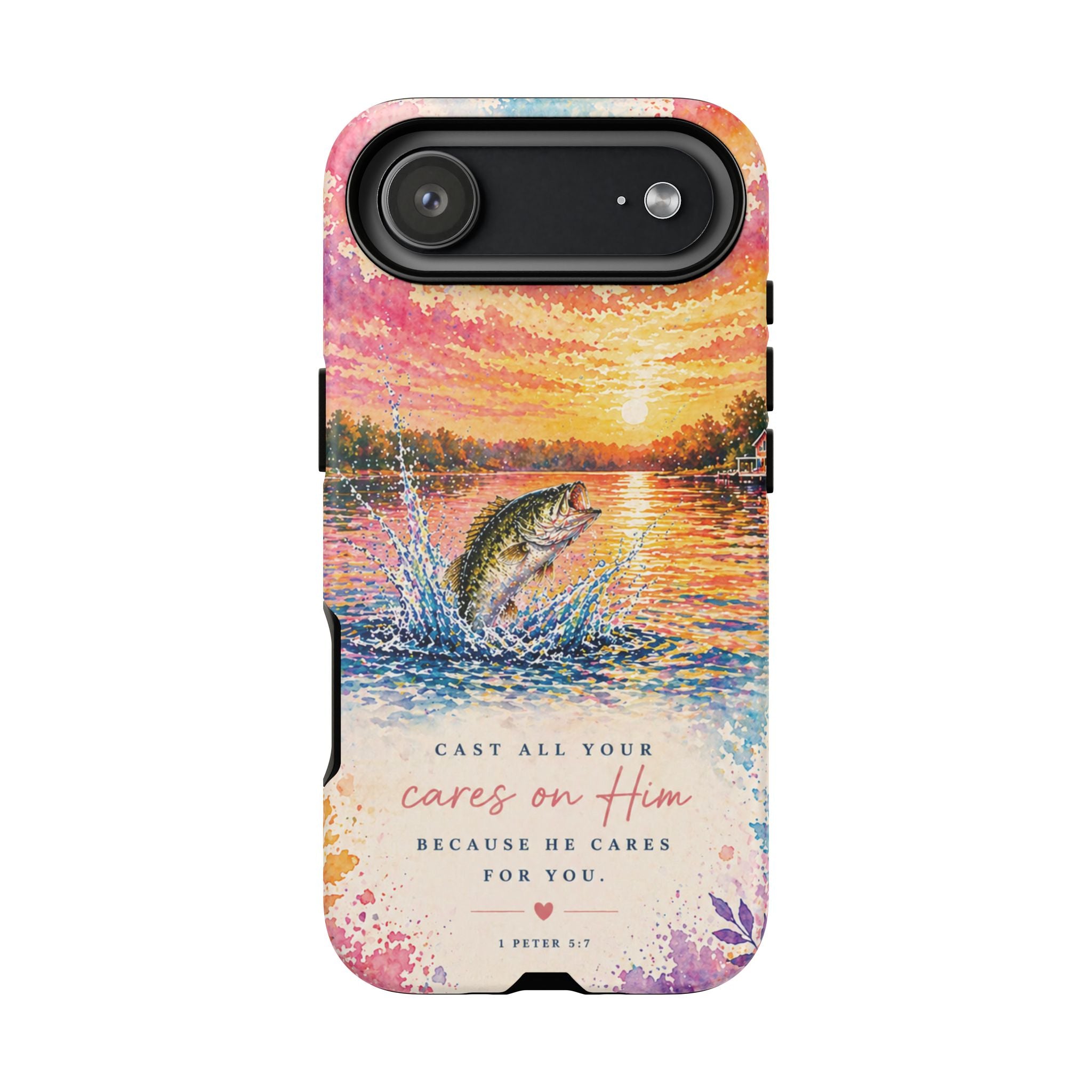 Cast Your Cares - Phone Case