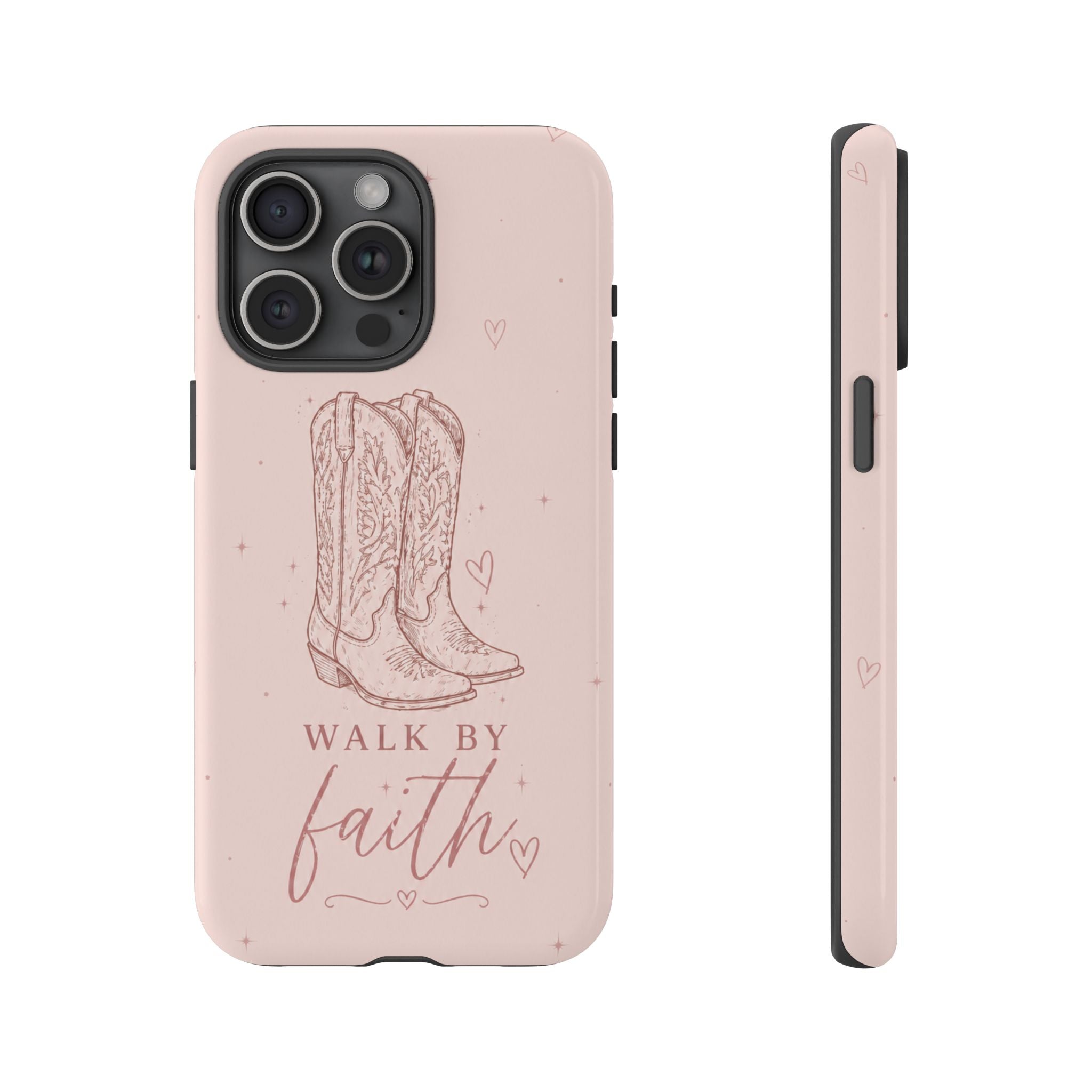 Walk by Faith - Phone Case