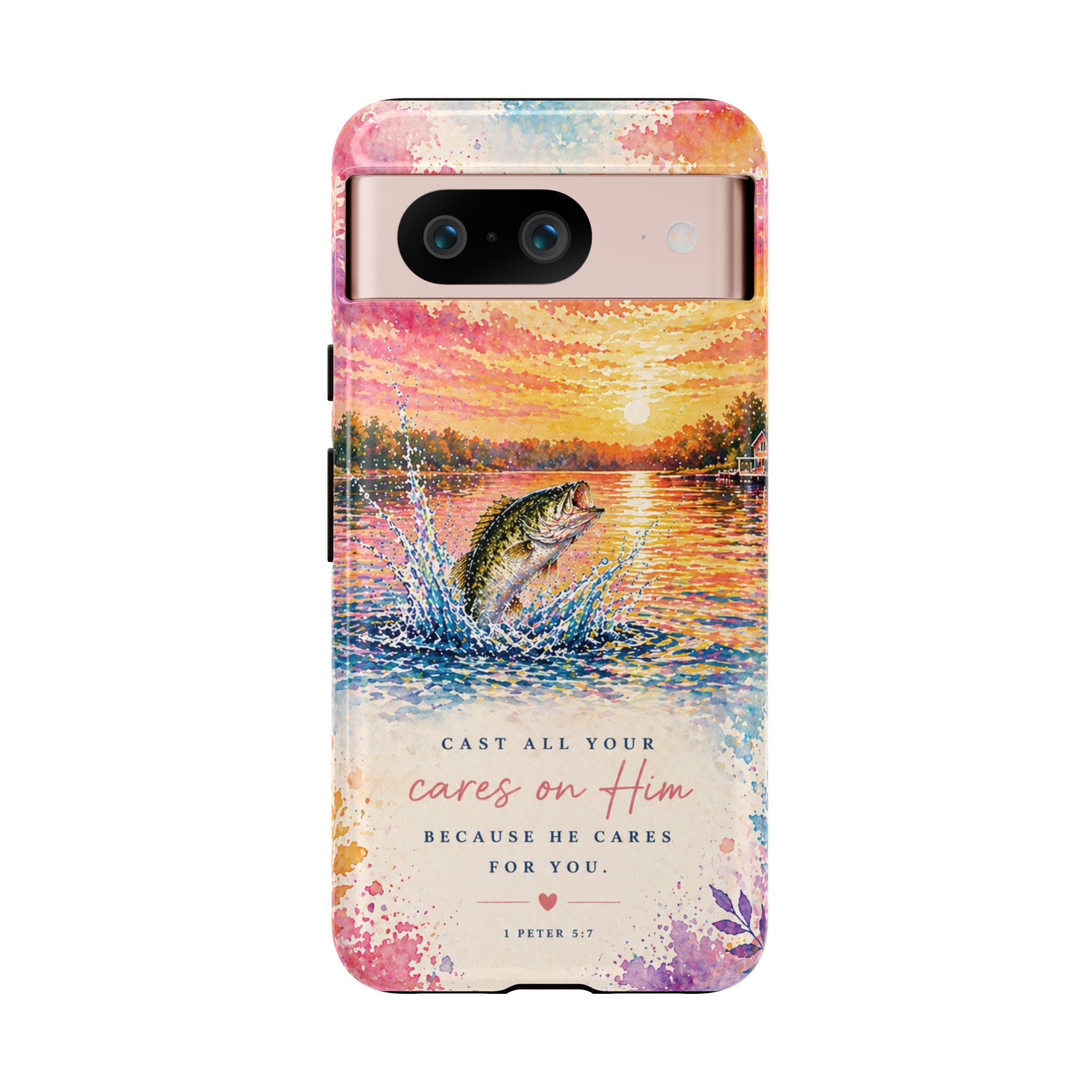 Cast Your Cares - Phone Case