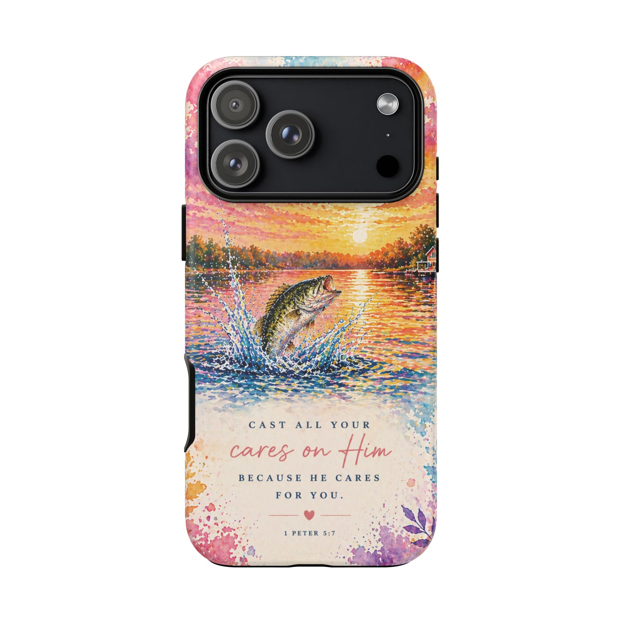 Cast Your Cares - Phone Case