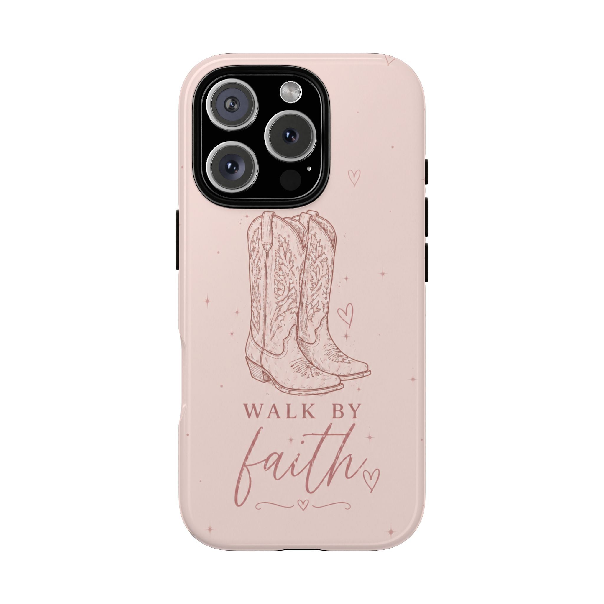 Walk by Faith - Phone Case