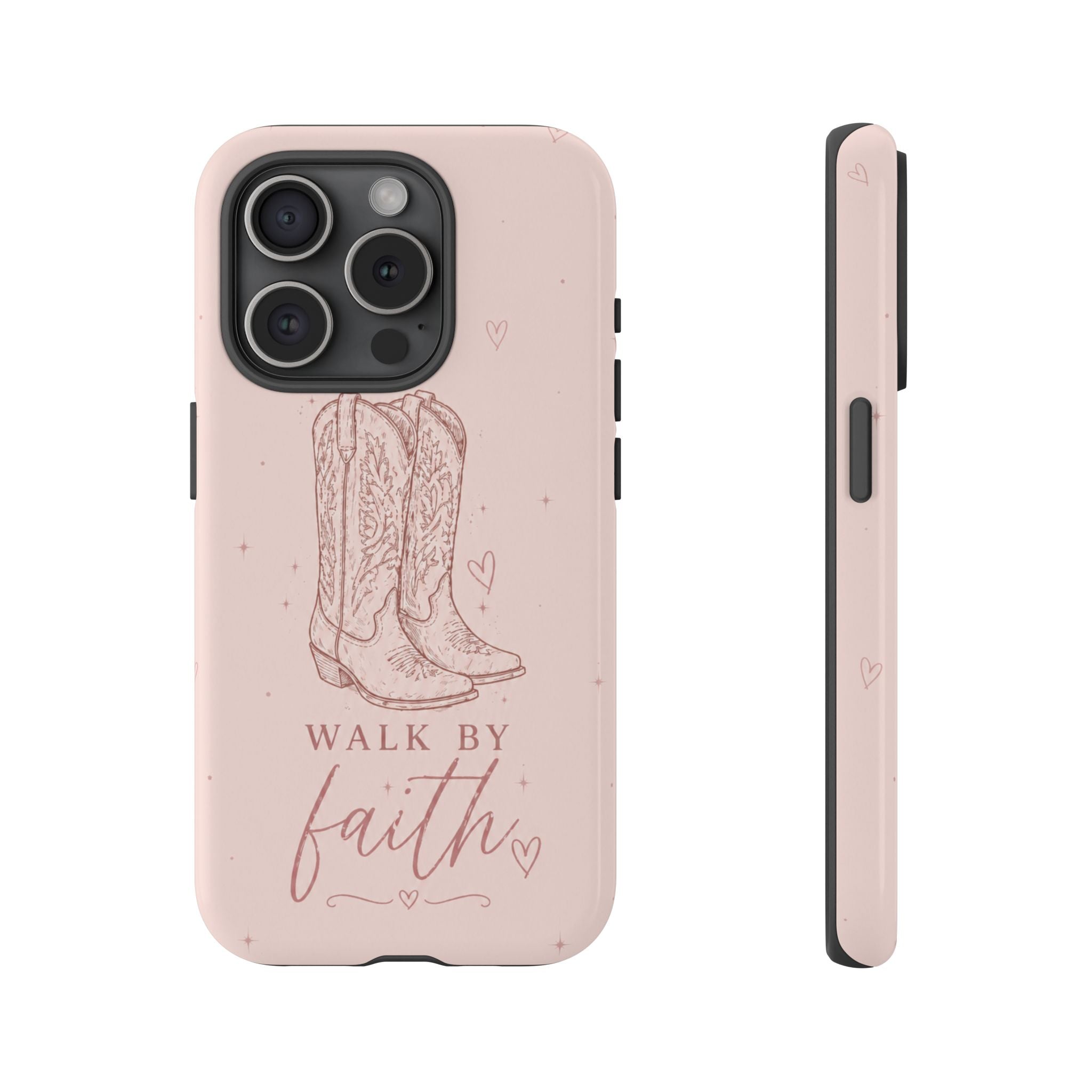 Walk by Faith - Phone Case