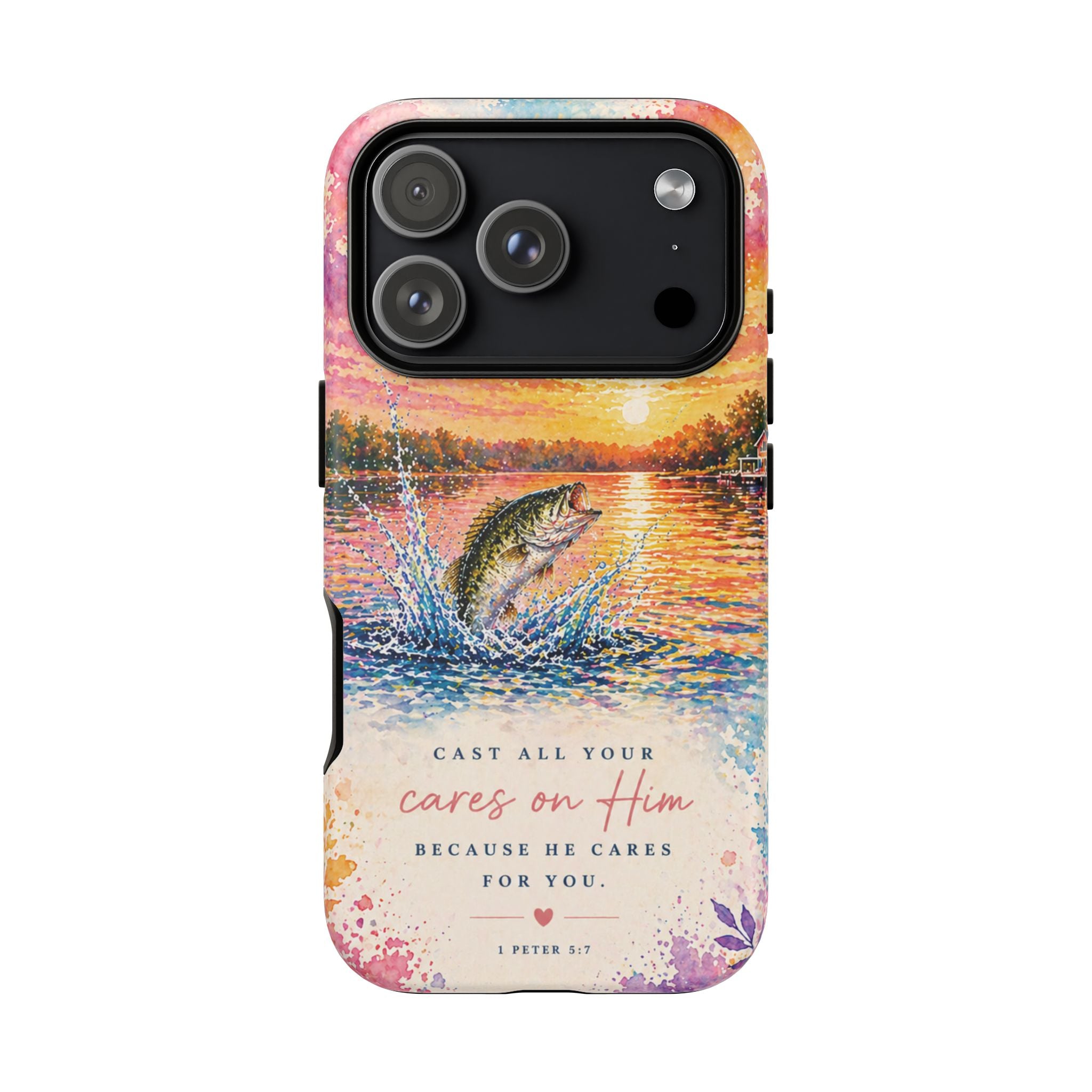Cast Your Cares - Phone Case
