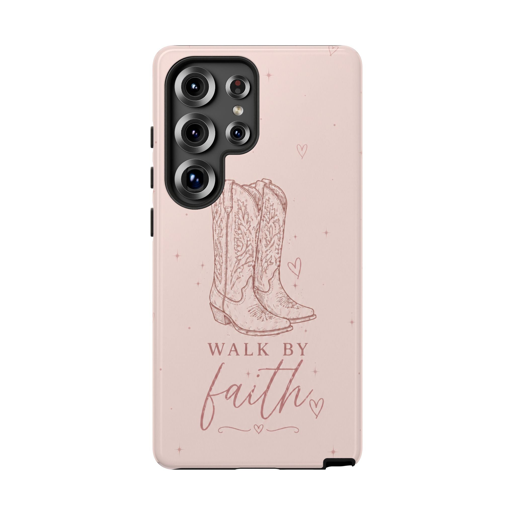 Walk by Faith - Phone Case