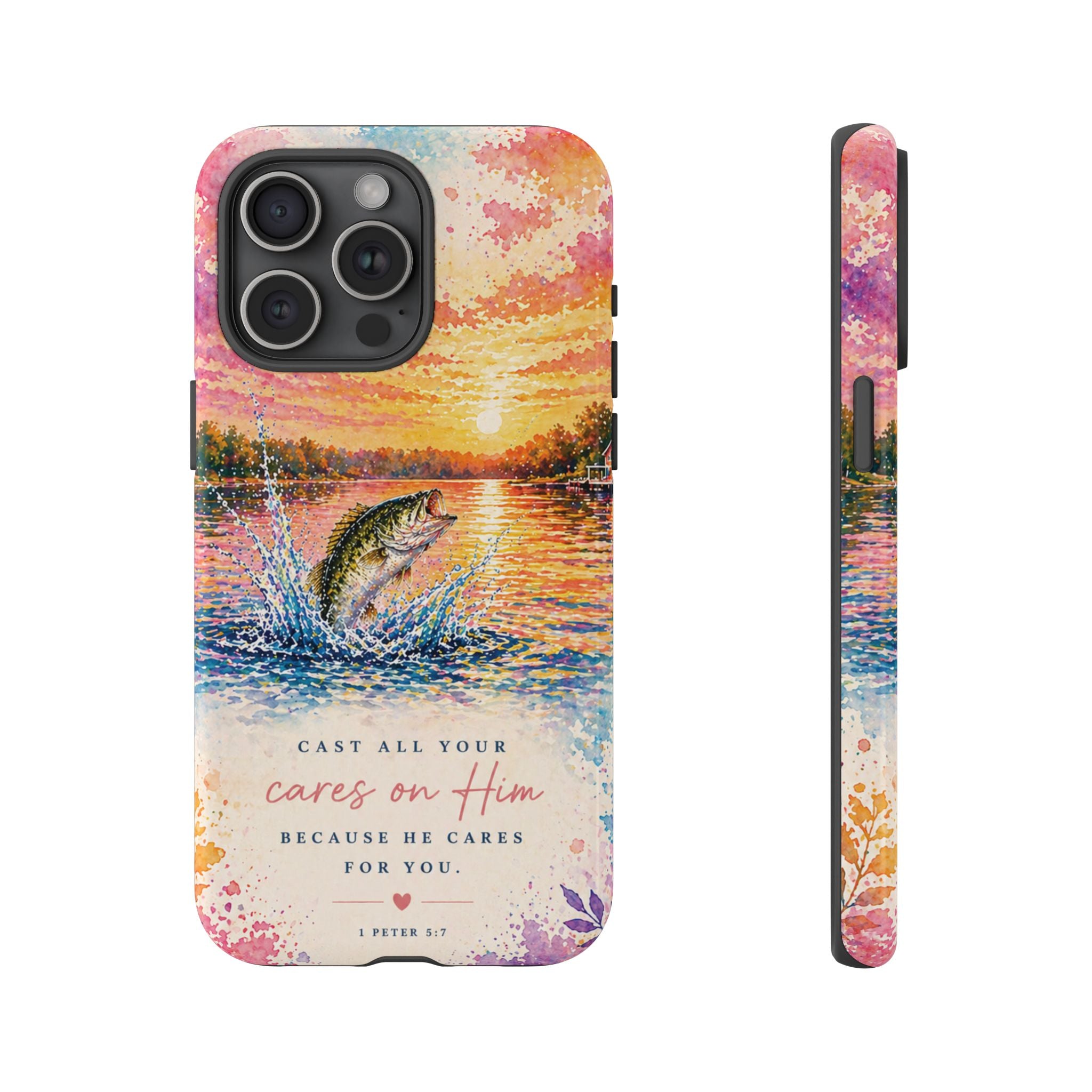 Cast Your Cares - Phone Case